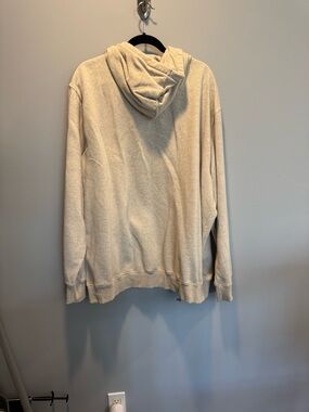 U.S. Polo Assn. Men's Crewneck Hoodie Sweater - Sand/Beige